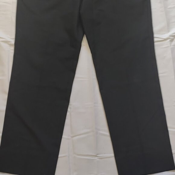 BEVERLY HILLS POLO CLUB BLACK MEN'S DRESS PANTS BELT LOOPS WIDE STRAIGHT LEG 44W - Picture 2 of 10